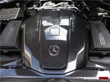 2015-2020 Mercedes Benz AMG GT GTS Autoclave Carbon Fiber Engine Cover Replacement