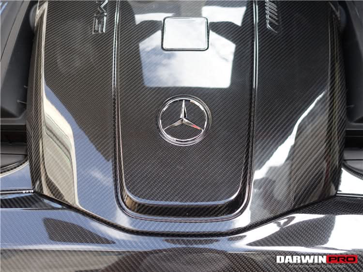 2015-2020 Mercedes Benz AMG GT GTS Autoclave Carbon Fiber Engine Cover Replacement