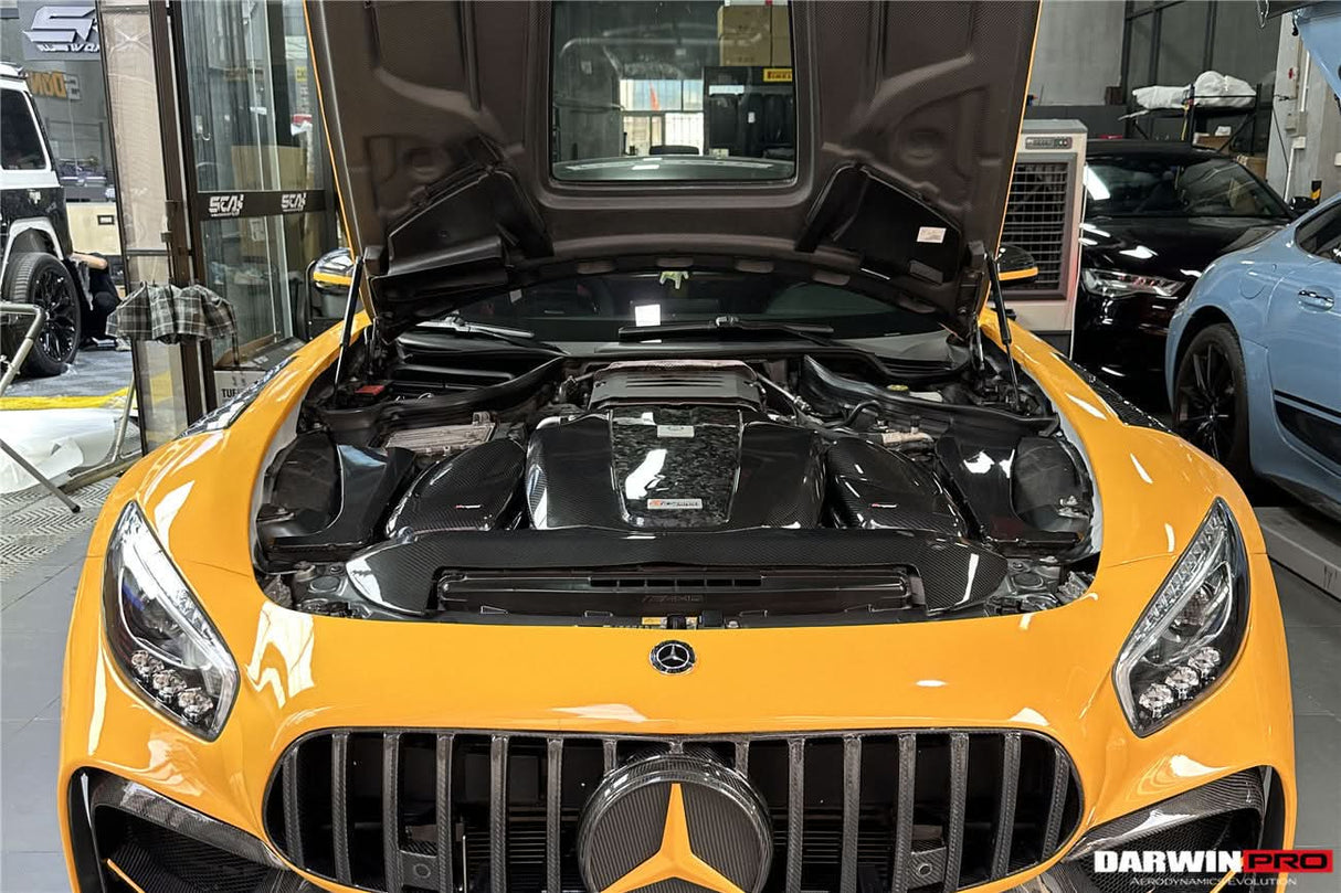 2015-2020 Mercedes Benz AMG GT | GTS  |GTC Autoclave Carbon Fiber Radiator Cover Repalcement