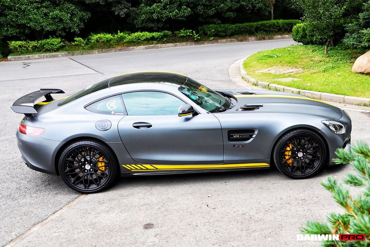 2015-2018 Mercedes Benz AMG GT & GTS Carbon Fiber Side Skirts Splitters