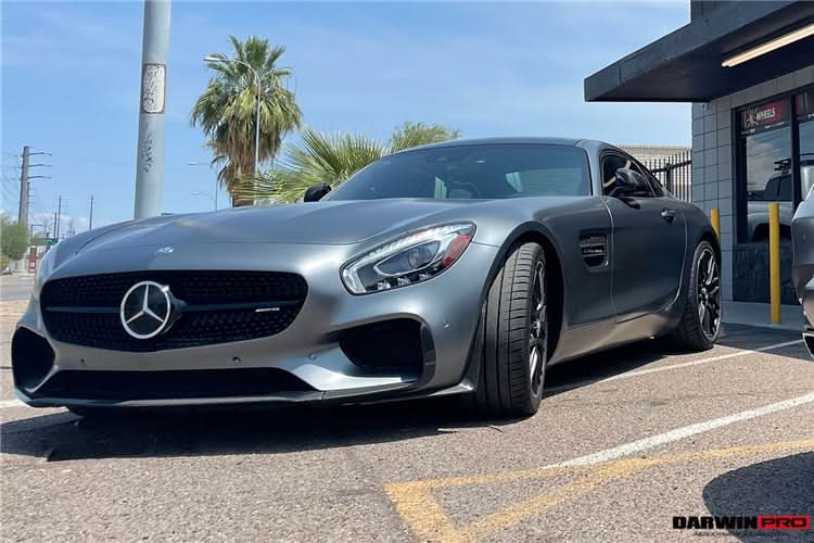 2015-2016 Mercedes Benz AMG GT GTS Carbon Fiber Front Lip