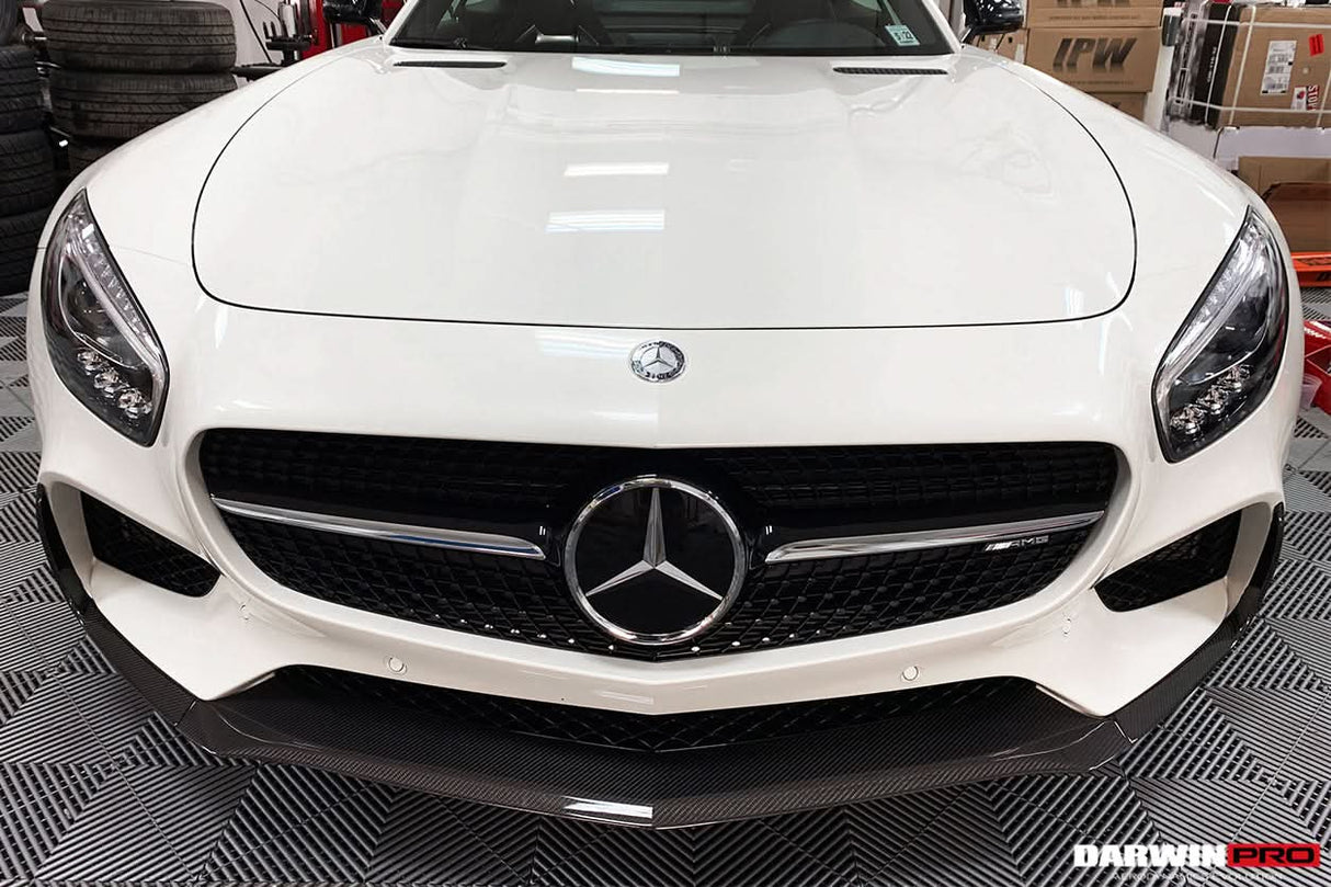 2015-2016 Mercedes Benz AMG GT GTS Carbon Fiber Front Lip