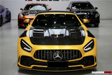 2015-2021 Mercedes Benz AMG GT | GTS | GTC Partial Carbon Fiber Front Bumper Darwinpro IMPII Design