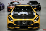 2015-2021 Mercedes Benz AMG GT | GTS | GTC Partial Carbon Fiber Front Bumper Darwinpro IMPII Design