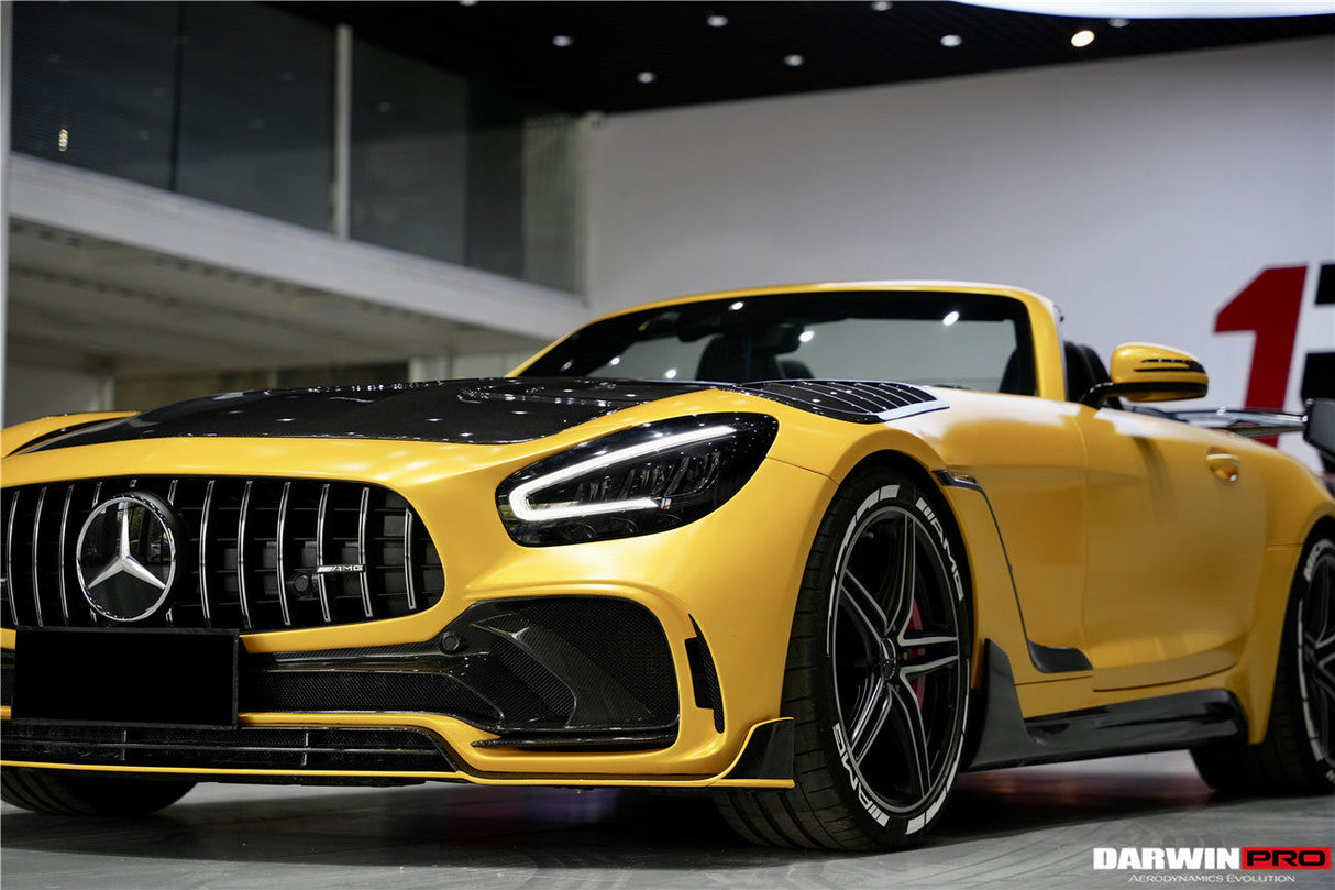 2015-2021 Mercedes Benz AMG GT | GTS | GTC Partial Carbon Fiber Front Bumper Darwinpro IMPII Design