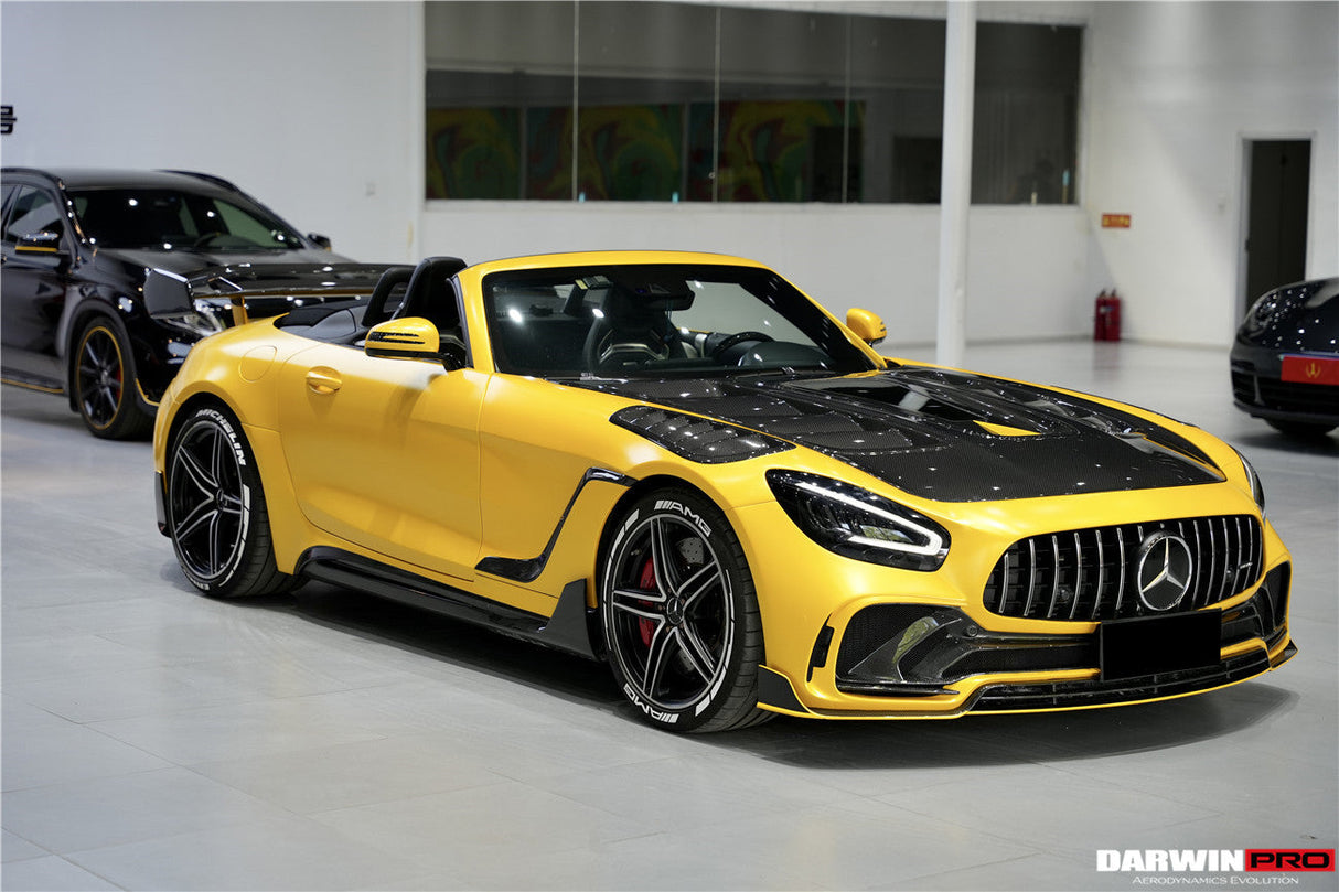 2015-2021 Mercedes Benz AMG GT | GTS | GTC Partial Carbon Fiber Front Bumper Darwinpro IMPII Design