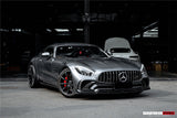 2015-2021 Mercedes Benz AMG GT | GTS | GTC Partial Carbon Fiber Front Bumper Darwinpro IMPII Design