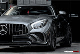 2015-2021 Mercedes Benz AMG GT | GTS | GTC Partial Carbon Fiber Front Bumper Darwinpro IMPII Design