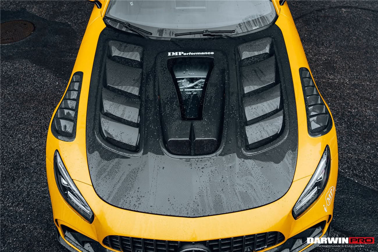 2015-2021 Mercedes Benz AMG GT | GTS | GTC | GTR Carbon Fiber Hood DarwinPRO IMPII Design