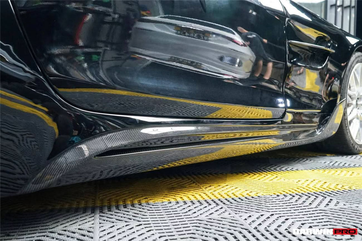 2017-2021 Mercedes Benz AMG GTR ONLY Carbon Fiber Side Skirts DarwinPRO (iMP Design)
