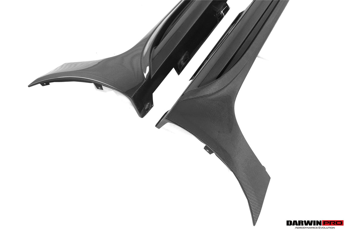 2017-2021 Mercedes Benz AMG GTC Carbon Fiber Side Skirts DarwinPRO (iMP Design)