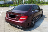 2008-2014 Mercedes Benz C Class W204 Sedan Trunk Spoiler