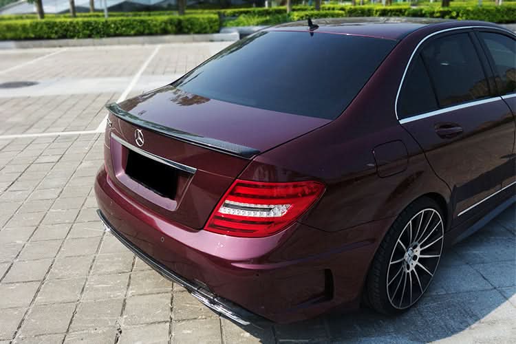 2008-2014 Mercedes Benz C Class W204 Sedan Trunk Spoiler
