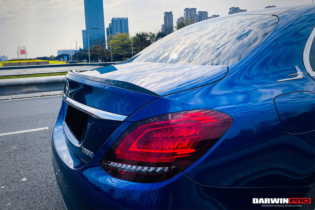2015-2021 Mercedes Benz C-Class W205 Sedan Trunk Spoiler