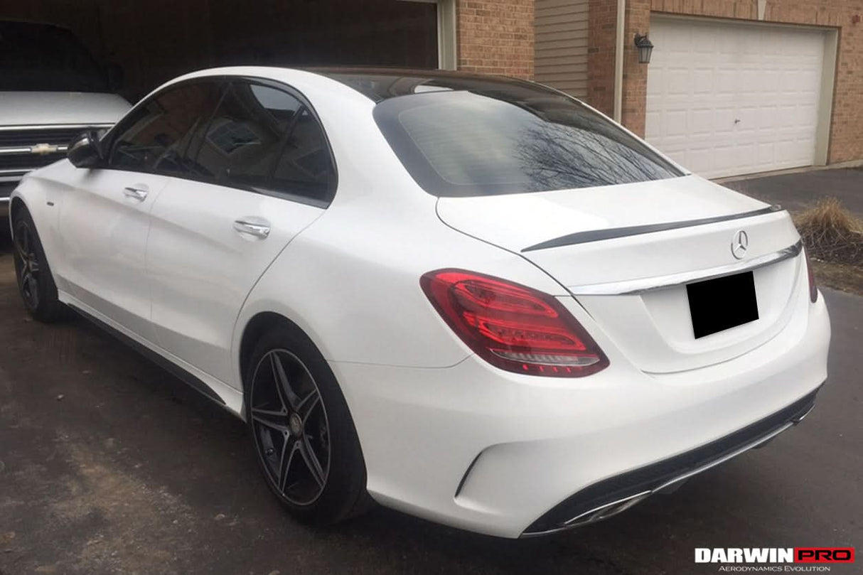 2015-2021 Mercedes Benz C-Class W205 Sedan Trunk Spoiler