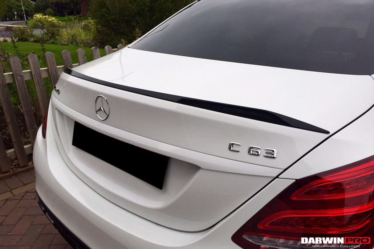 2015-2021 Mercedes Benz C-Class W205 Sedan Trunk Spoiler