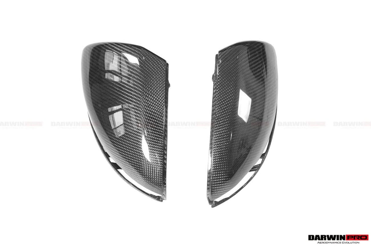 2014-2021 Mercedes Benz C-Class W205 S-Class W222 C217  E-Class W213 Dry Carbon Fiber Mirror Housing Replacement