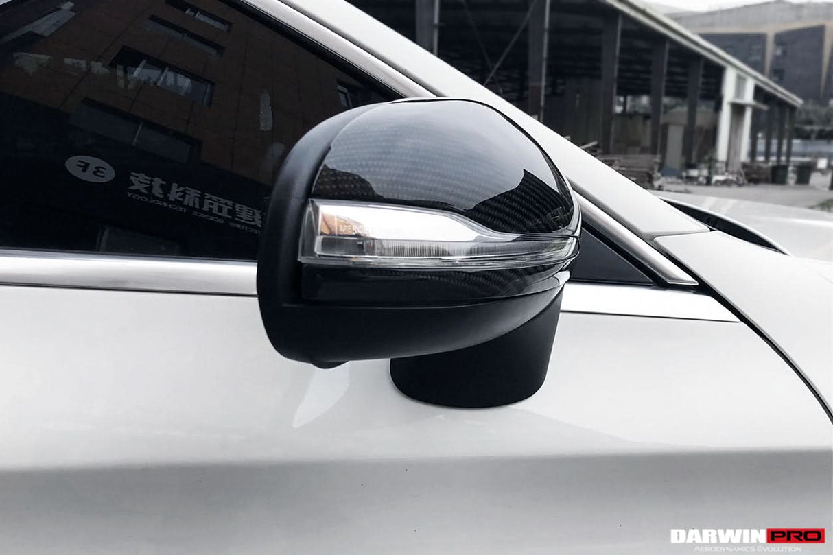 2014-2021 Mercedes Benz C-Class W205 S-Class W222 C217  E-Class W213 Dry Carbon Fiber Mirror Housing Replacement