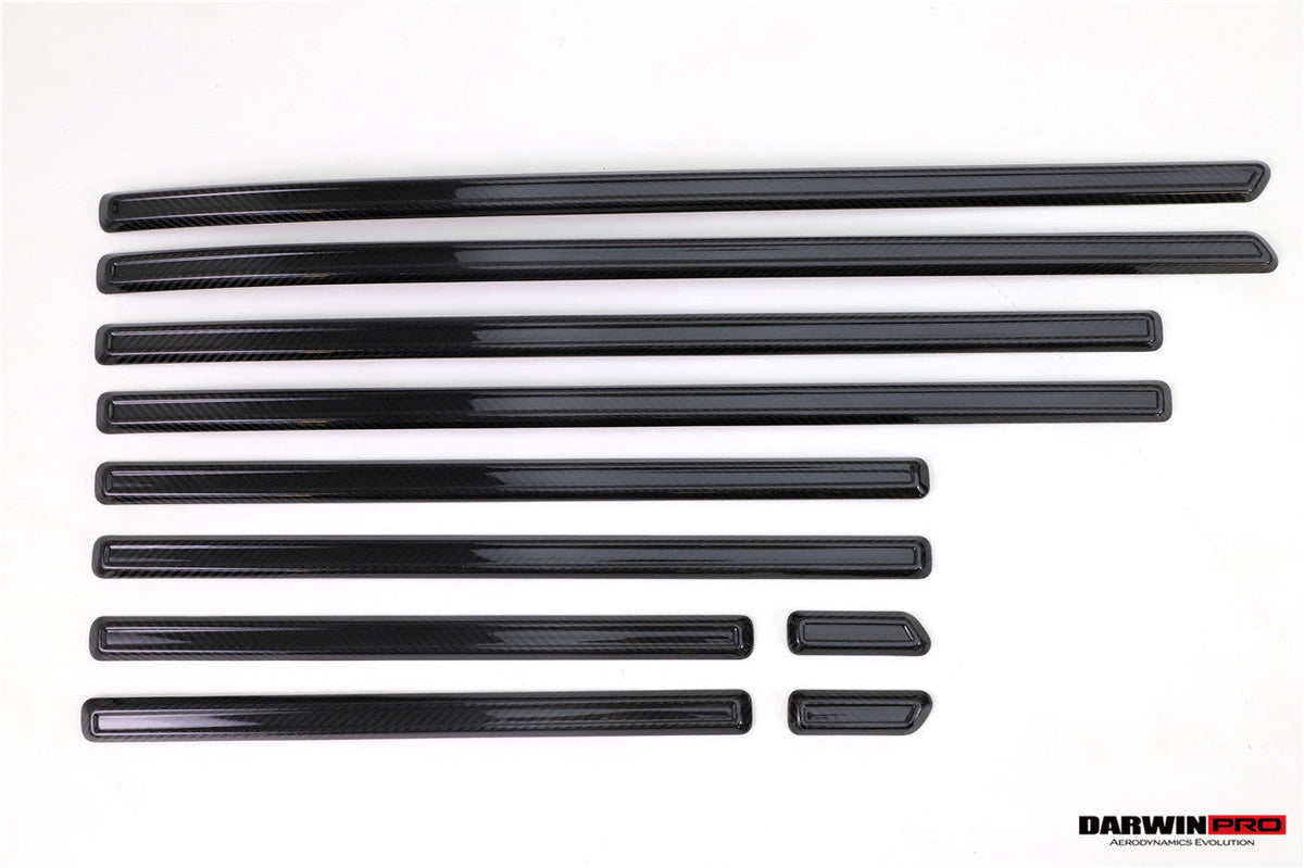 2019-2025 Mercedes Benz G-Class W464 | W465 G-Wagon Body Side Molding Trim DarwinPRO (OE Style) Fit G500, G550, G63 AMG