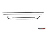 2024-UP Mercedes Benz W465 G Wagon Autoclave Carbon Fiber Roof Strip Trim and A-Pillar DarwinPRO (OE Style) Fits G550, G63 AMG, G500