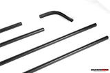 2024-UP Mercedes Benz W465 G Wagon Autoclave Carbon Fiber Roof Strip Trim and A-Pillar DarwinPRO (OE Style) Fits G550, G63 AMG, G500