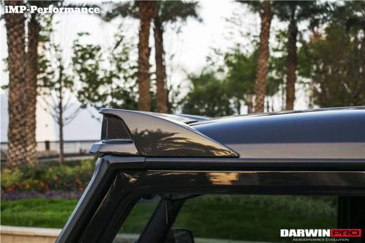 2008-2018 Mercedes Benz W463 G Wagon IMP Style Carbon Fiber Rear Roof Spoiler | Fits G500, G550, G63 AMG, G65 AMG