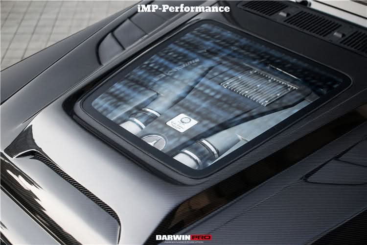 2008-2018 Mercedes Benz W463 G Wagon IMP Style Carbonf Fiber Hood | Fits G500, G550, G63 AMG, G65 AMG