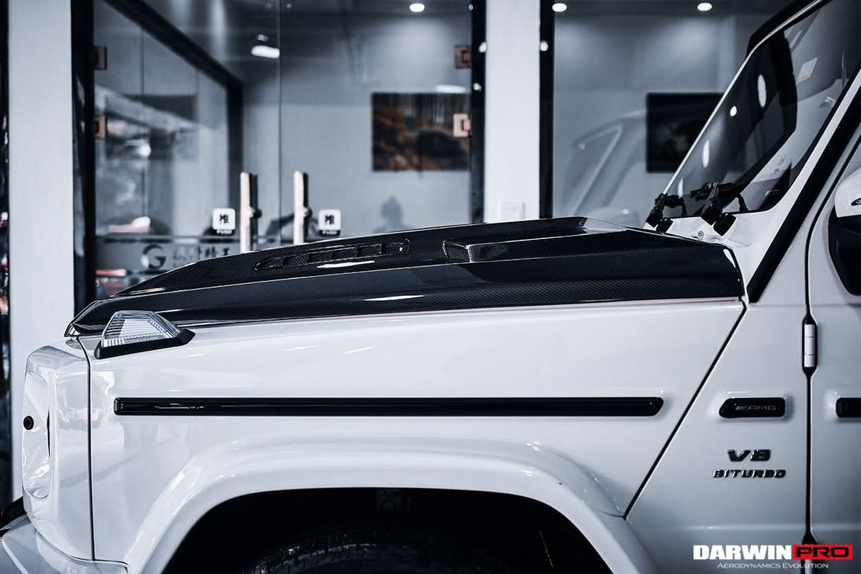 2008-2018 Mercedes Benz W463 G Wagon IMP Style Carbonf Fiber Hood | Fits G500, G550, G63 AMG, G65 AMG