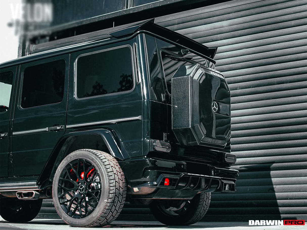 2008-2018 Mercedes Benz W463 G Wagon IMP Style Carbon Fiber Rear Roof Spoiler | Fits G500, G550, G63 AMG, G65 AMG
