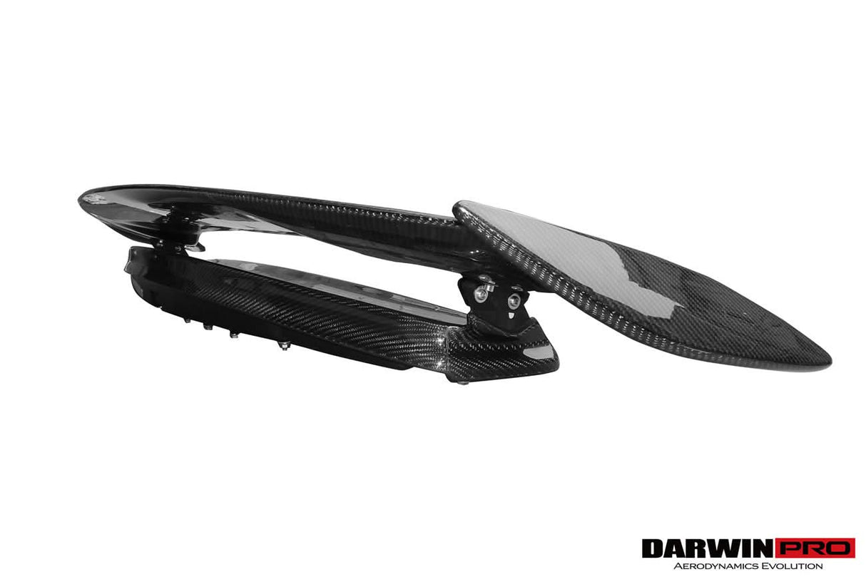 DarwinPRO 2010-2015 Mercedes Benz W197 SLS AMG BKSS Style Carbon Fiber Trunk Spoiler