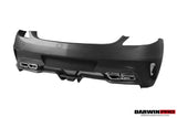 DarwinPRO 2010-2015 Mercedes Benz W197 SLS AMG BKSS Style Rear Bumper