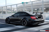Mercedes Benz W204 C Class  C63 AMG Coupe BKSS Style Carbon Fiber Trunk Spoiler