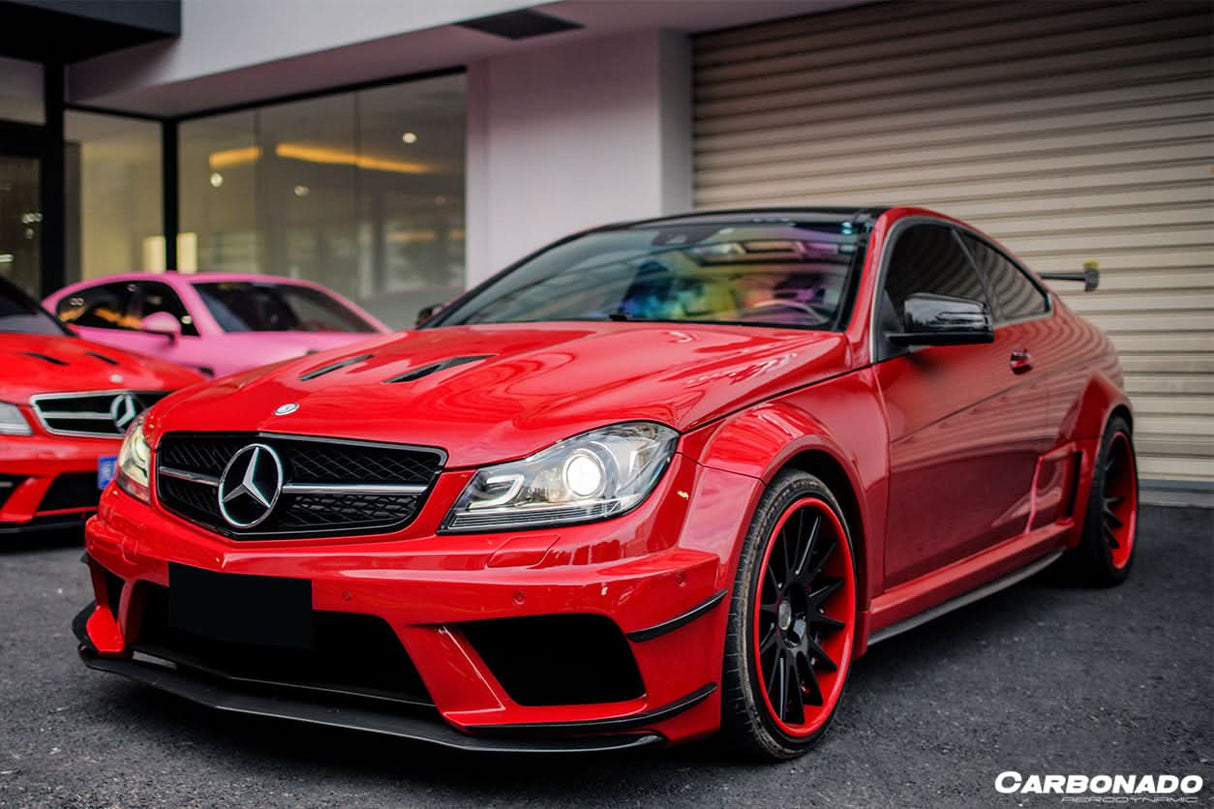 2012-2014 Mercedes Benz W204 BKSS Style Wide Full Body Kit DarwinPRO (BKSS) Fits C63 AMG Coupe