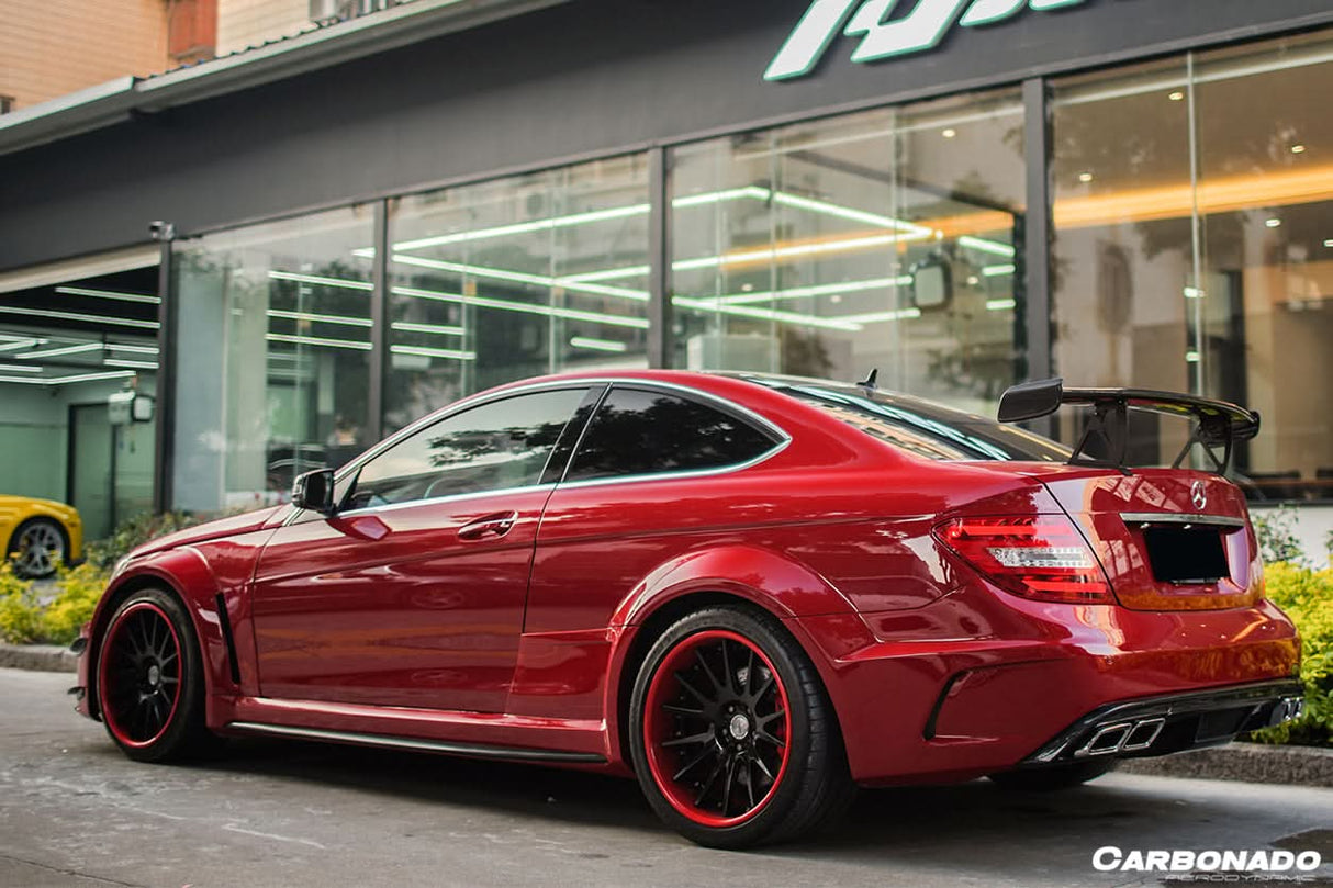 2012-2014 Mercedes Benz W204 BKSS Style Wide Full Body Kit DarwinPRO (BKSS) Fits C63 AMG Coupe