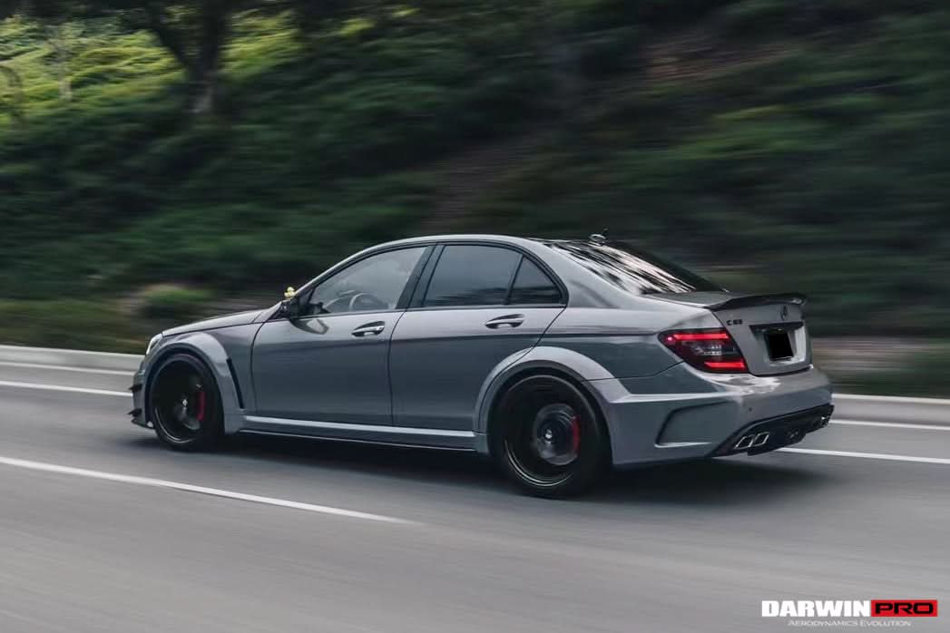2012-2014 Mercedes Benz W204 Wide Full Body Kit DarwinPRO (BKSS) Fits C63 AMG Sedan