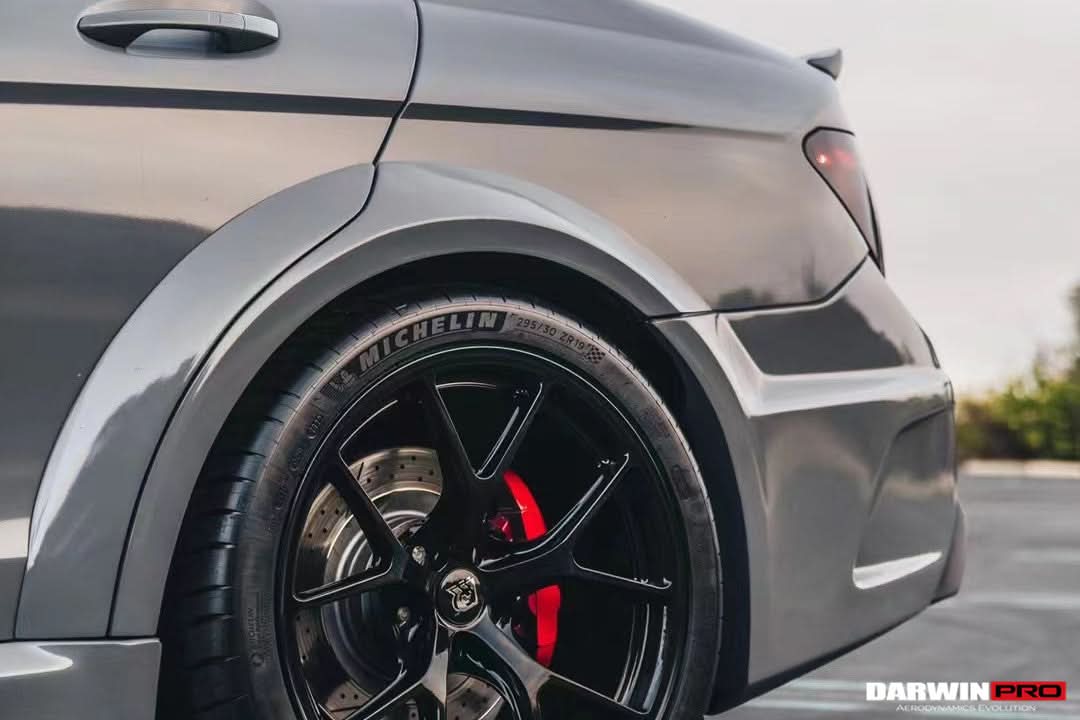 2012-2014 Mercedes Benz W204 Wide Full Body Kit DarwinPRO (BKSS) Fits C63 AMG Sedan