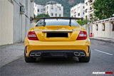 Mercedes Benz W204 C Class  C63 AMG Coupe BKSS Style Carbon Fiber Trunk Spoiler