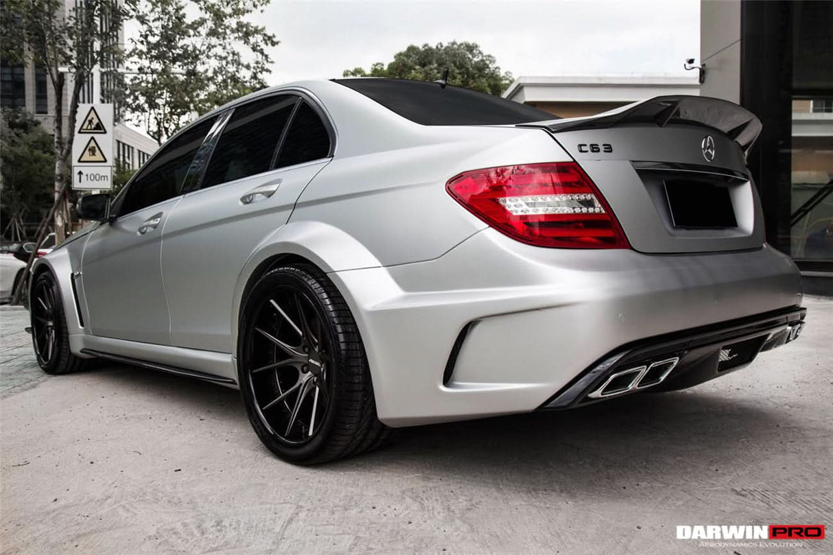 2012-2014 Mercedes Benz W204 Wide Full Body Kit DarwinPRO (BKSS) Fits C Class Sedan