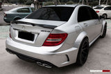2012-2014 Mercedes Benz W204 Wide Full Body Kit DarwinPRO (BKSS) Fits C Class Sedan