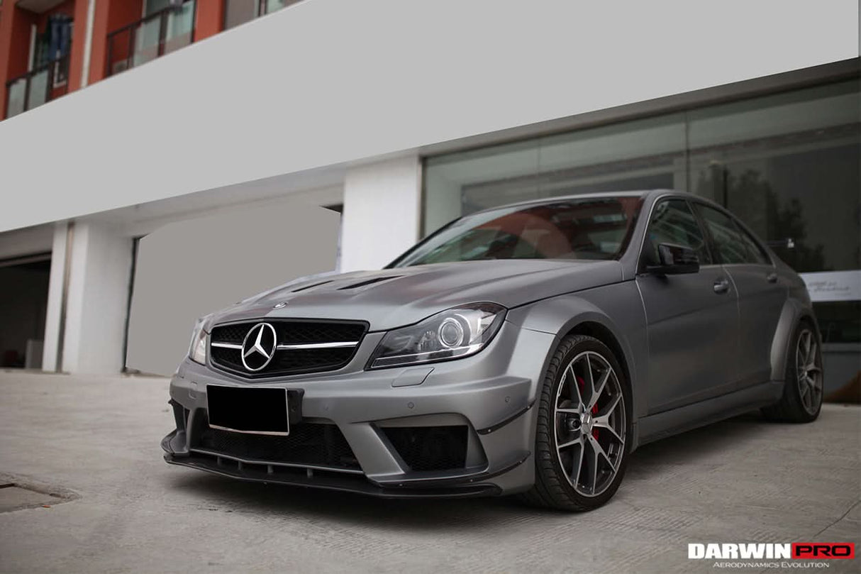 DarwinPRO 2012-2014 Mercedes Benz W204 C Class BKSS Style Hood (Not Fit AMG)