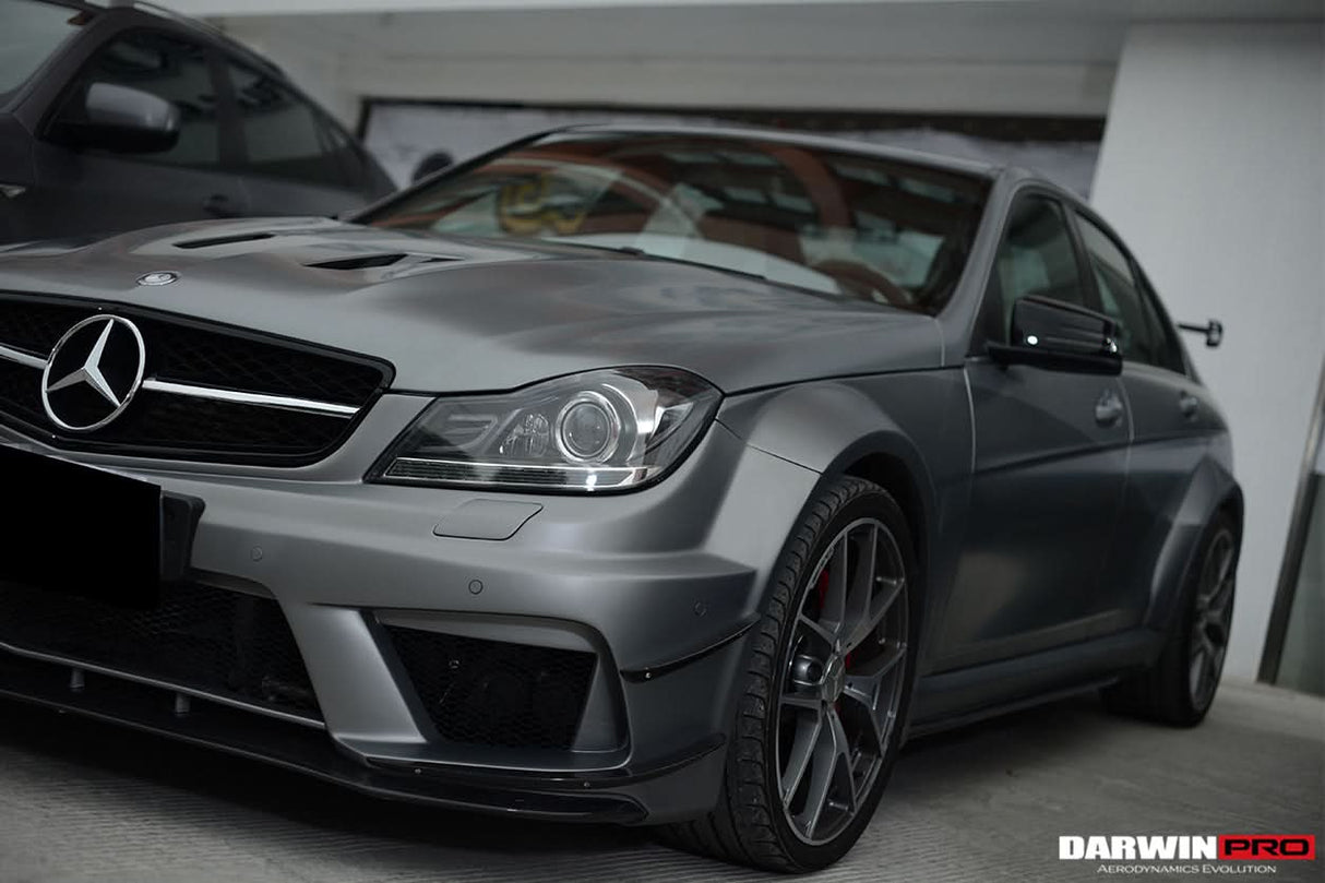 2012-2014 Mercedes Benz W204 Wide Full Body Kit DarwinPRO (BKSS) Fits C63 AMG Sedan
