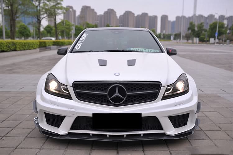 DarwinPRO 2012-2014 Mercedes Benz W204 C Class BKSS Style Hood (Not Fit AMG)