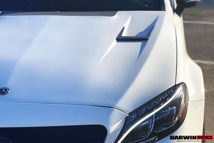 2015-2021 Mercedes Benz W205 C63 C63S AMG BKSS Style Hood