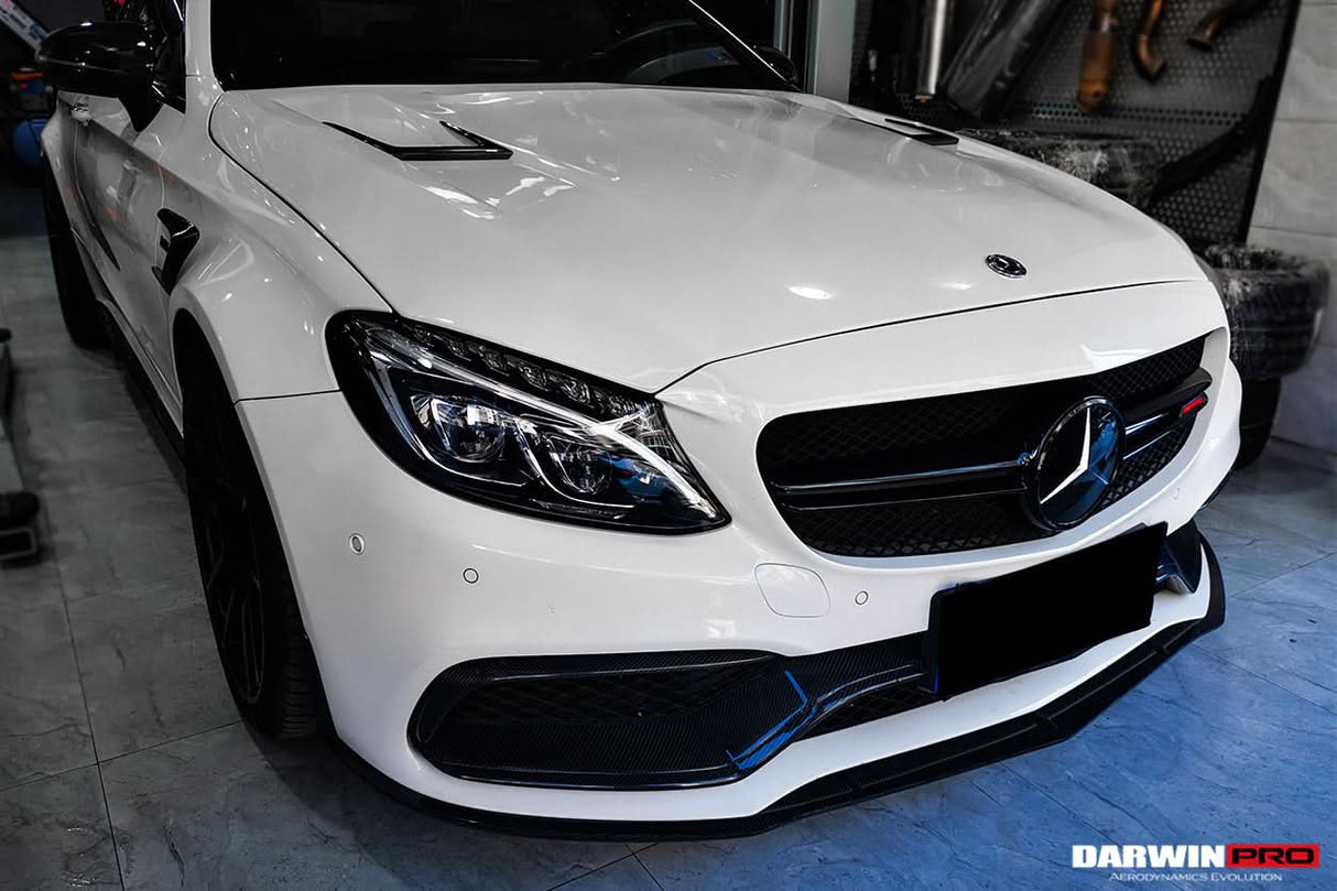 2015-2021 Mercedes Benz W205 C63 C63S AMG BKSS Style Hood