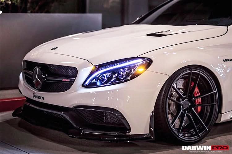 2015-2021 Mercedes Benz W205 C63 C63S AMG BKSS Style Hood