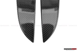 2015-2021 Mercedes Benz W205 C63 S AMG Sedan Carbon Fiber Interior Door Panel Trim Cover Strip