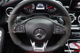 2015-2021 Mercedes Benz W205 C63 AMG Carbon Fiber Interior Steering wheel Trim
