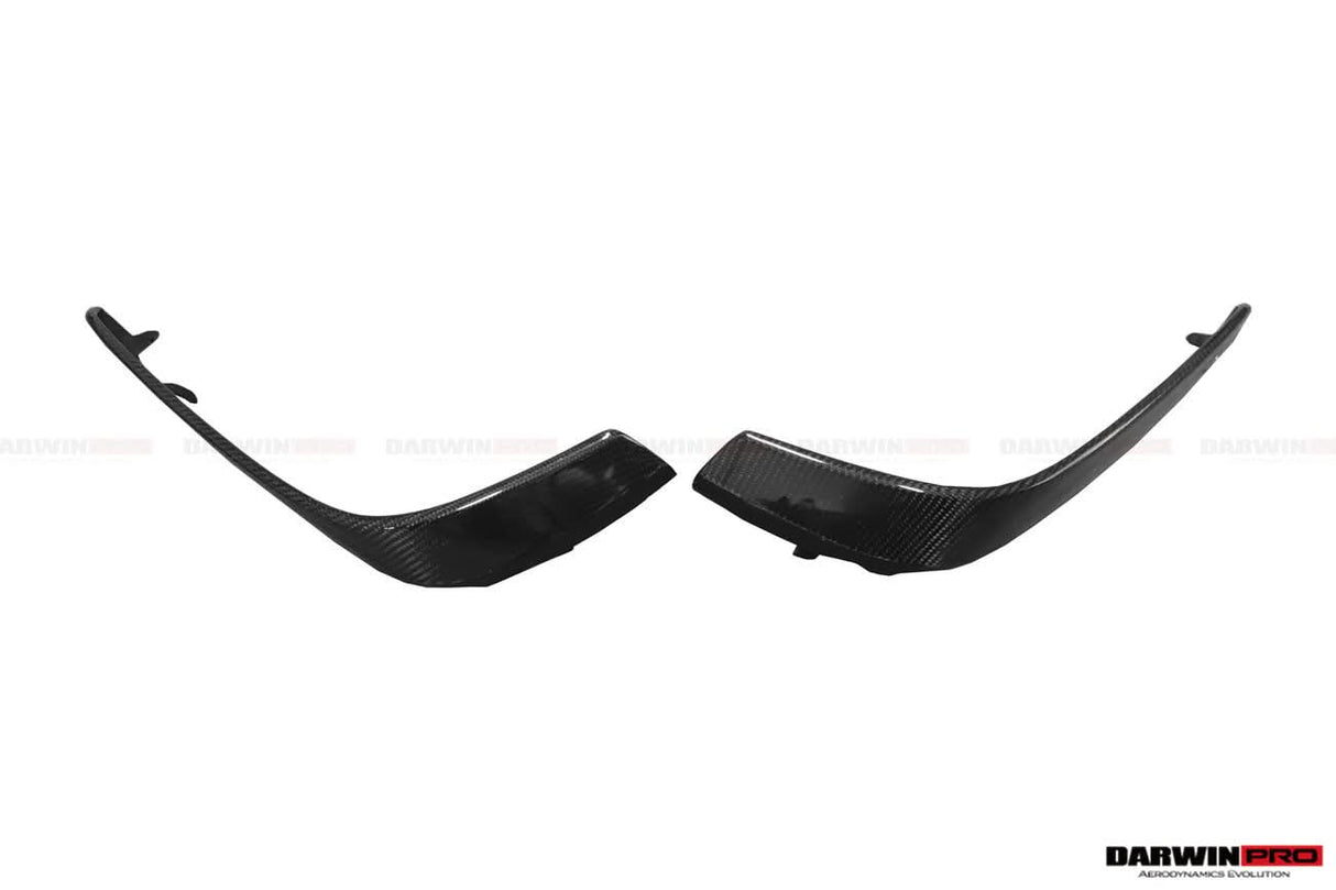 2015-2021 Mercedes Benz W205 C63 S AMG Carbon Fiber Front Canards