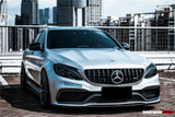 2015-2021 Mercedes Benz W205 C63 S AMG Coupe BKSS Style Carbon Fiber Front Lip