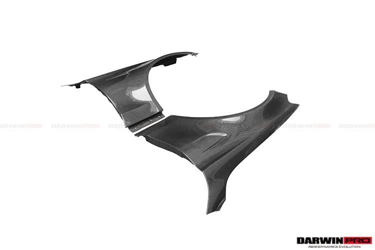 2015-2021 Mercedes Benz W205 C63 S AMG Sedan Carbon Fiber Fender